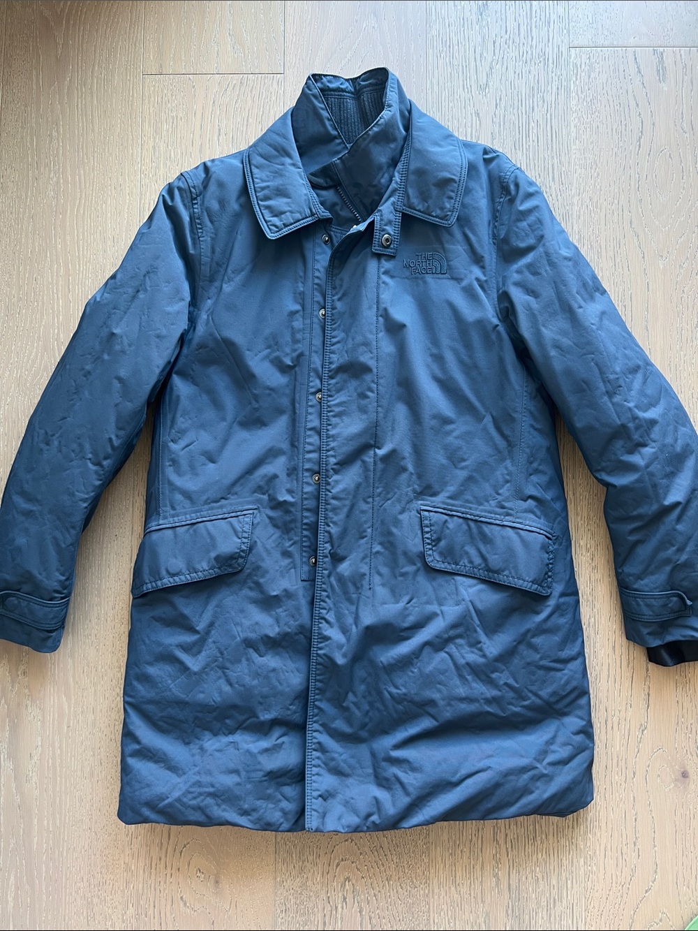 The North Face Men’s Dark Blue Trench Coat